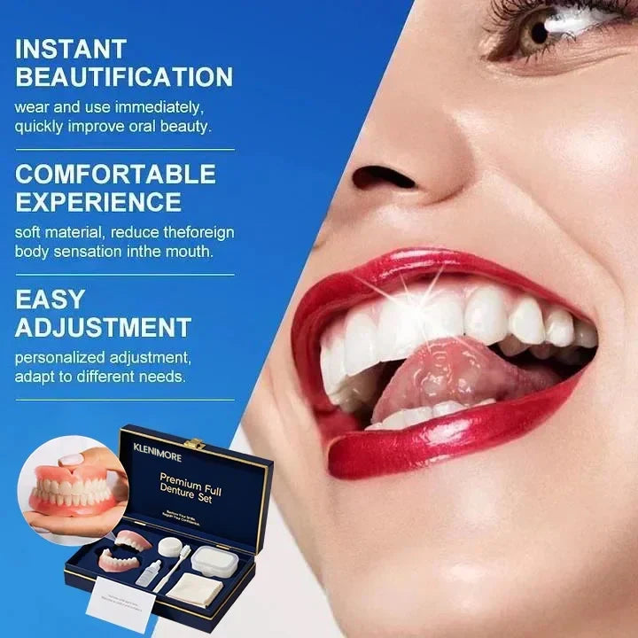 🌎Ends Today: 80% OFF!⏰FRASIRA™ Custom-Fit Smile Support Kit — Strong Suction Feel & Natural-Looking Fit