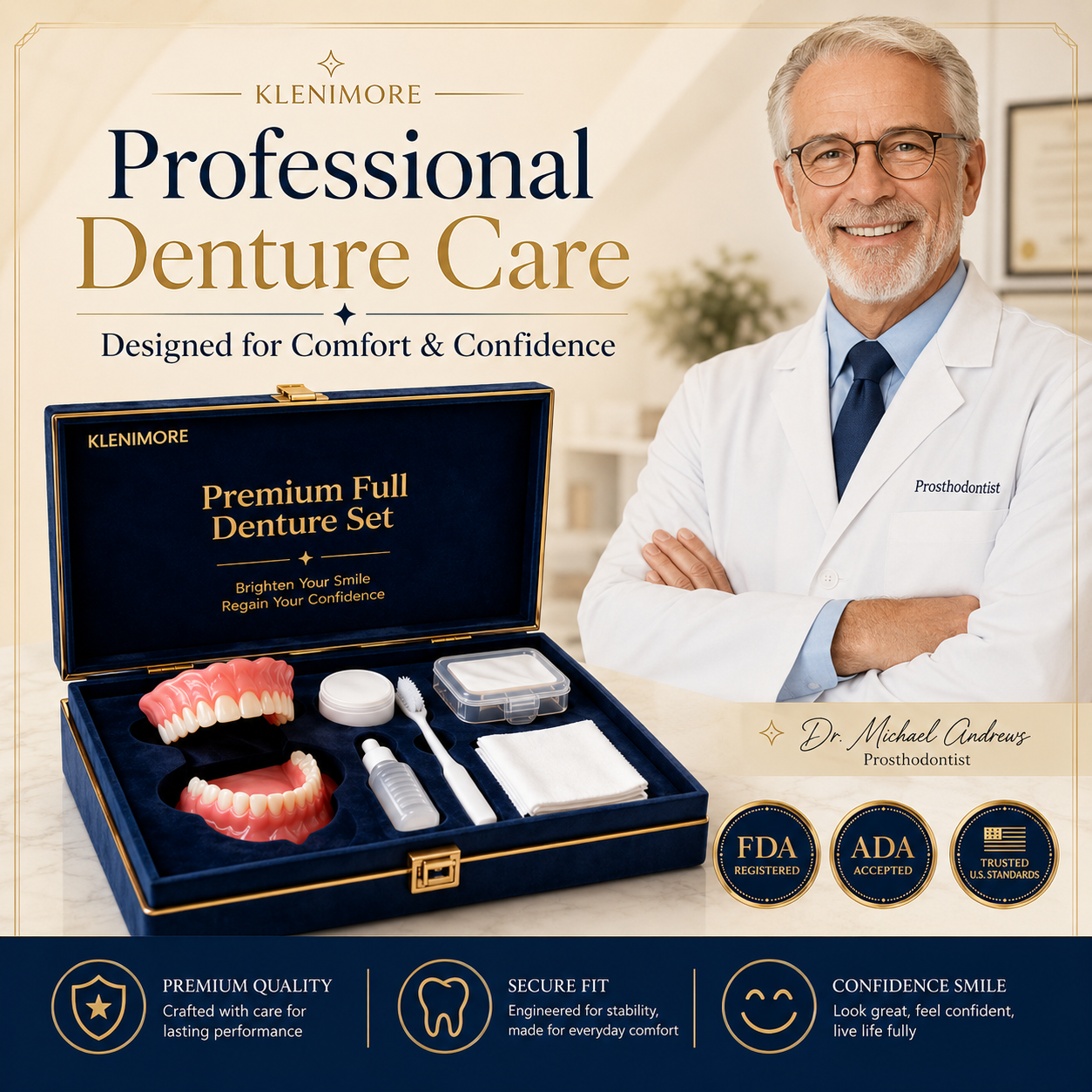 🌎Ends Today: 80% OFF!⏰FRASIRA™ Custom-Fit Smile Support Kit — Strong Suction Feel & Natural-Looking Fit