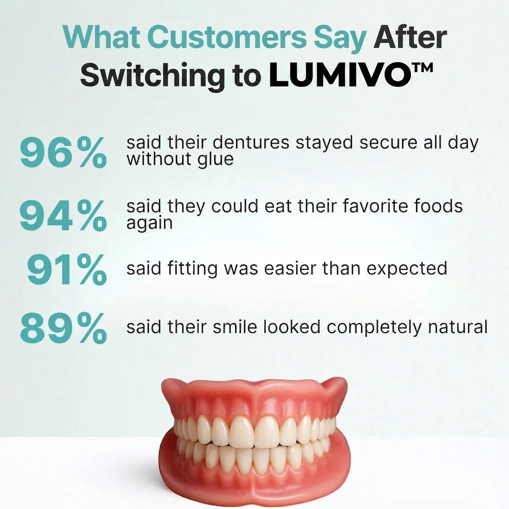 💖 🦷 LUMIVO™ Custom-Fit Dentures ⏰ ENDS TODAY   70% OFF | Smile with Confidence