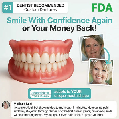 🌎Ends Today: 80% OFF!⏰FRASIRA™ Custom-Fit Smile Support Kit — Strong Suction Feel & Natural-Looking Fit